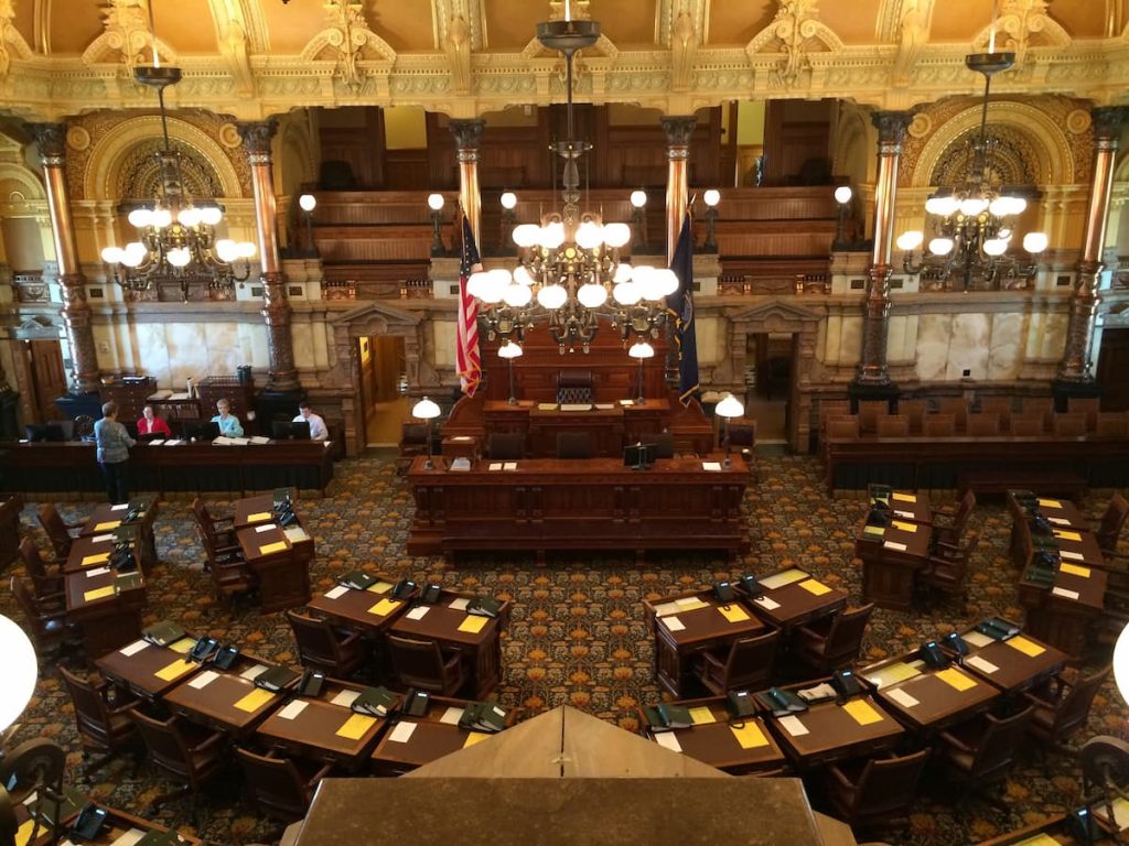 Сенат Канзасу готовий до засідання.